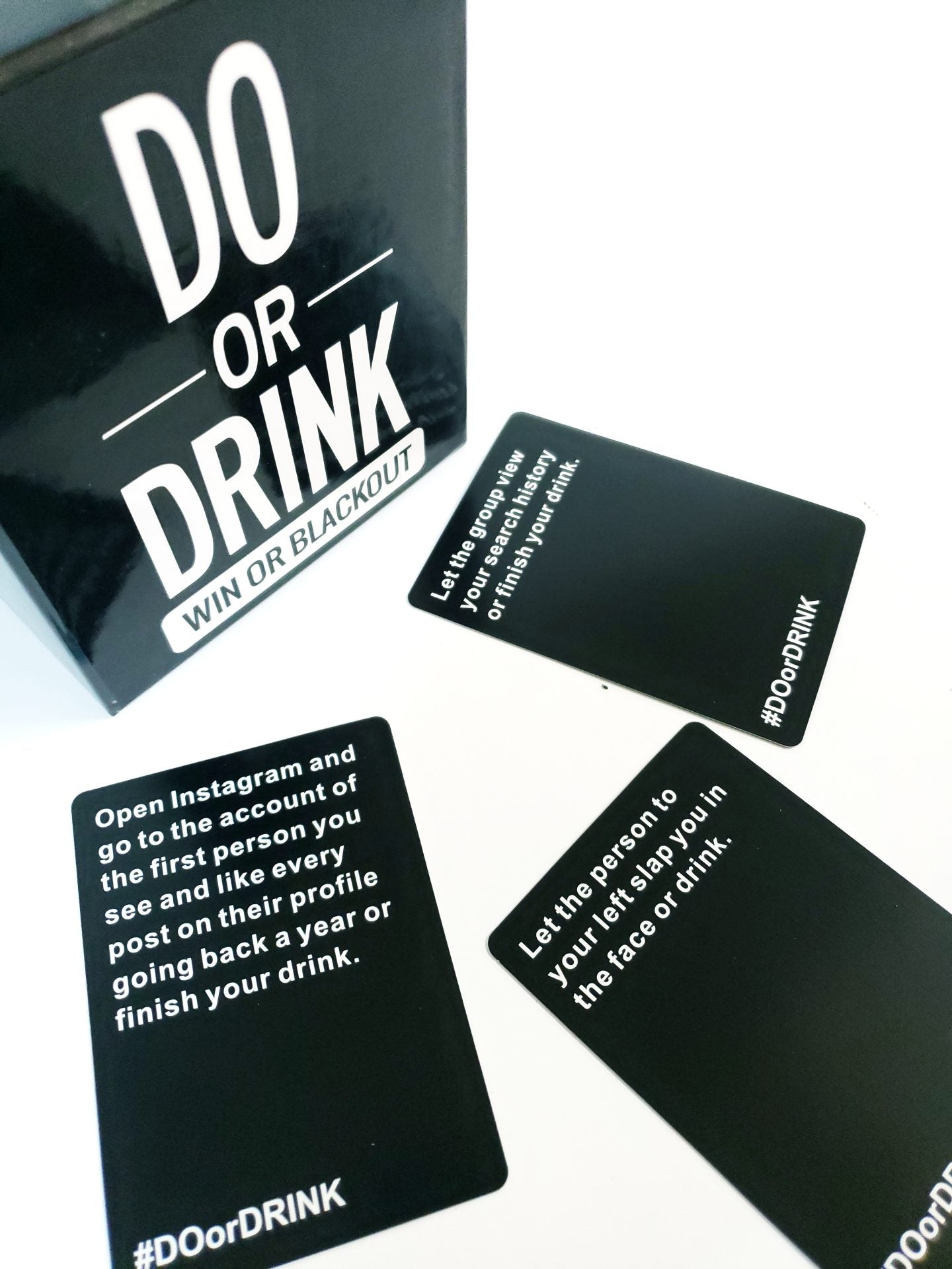 ტეკილას სასაჩუქრე ნაკრები "Do or Drink" – პრემიუმ ბოქსი წვეულებისთვის