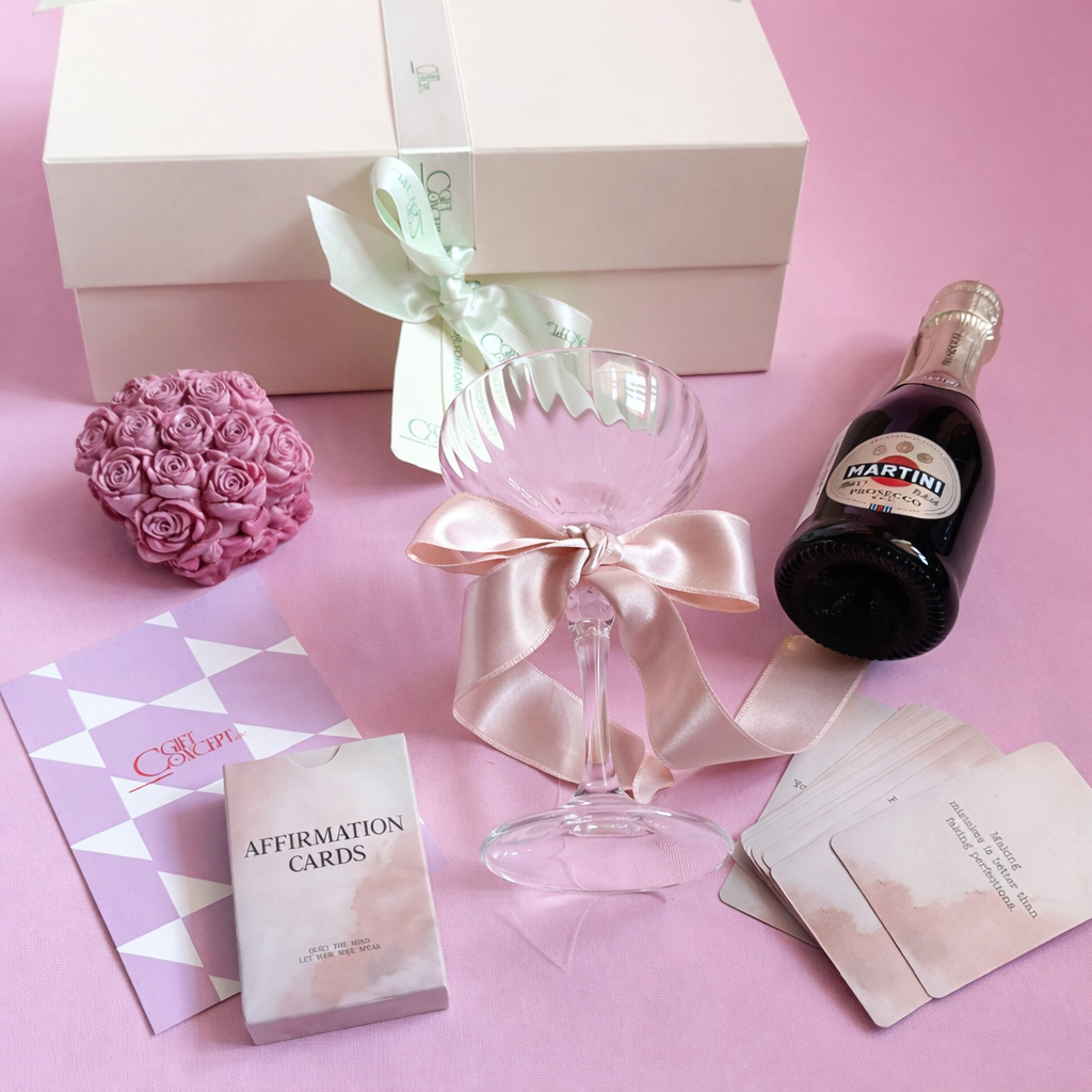 სასაჩუქრე ნაკრები Prosecco და აქსესუარები | A Toast to New Beginnings