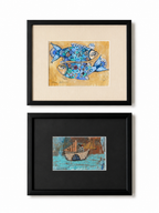 Elene Melkadze Original Artwork – "Two Fish"