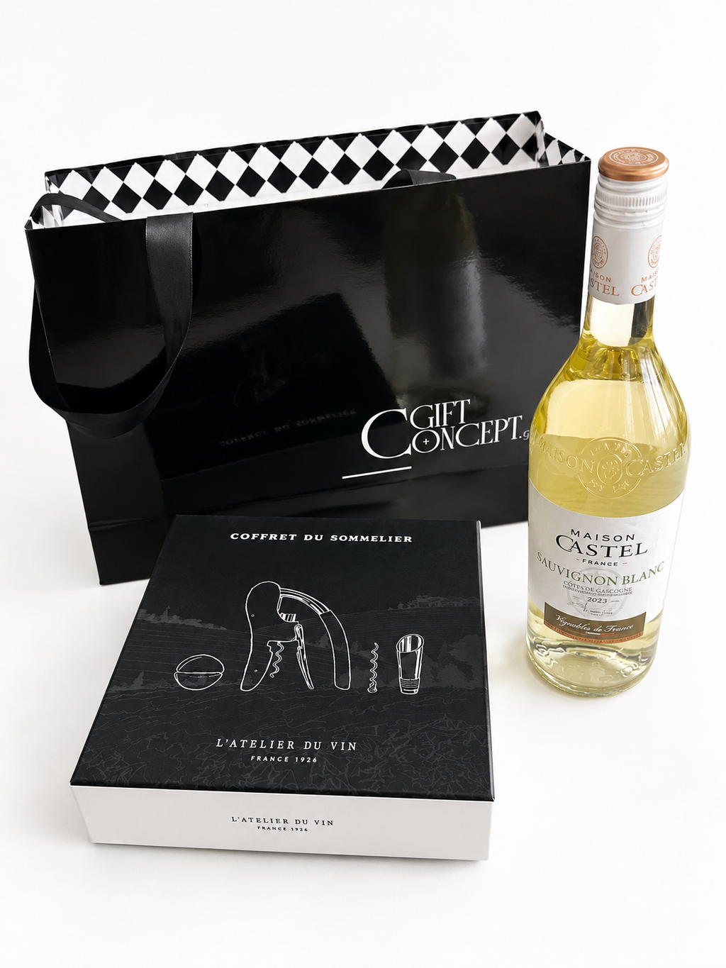 Premium Wine Gift Set – Maison Castel & L’Atelier du Vin