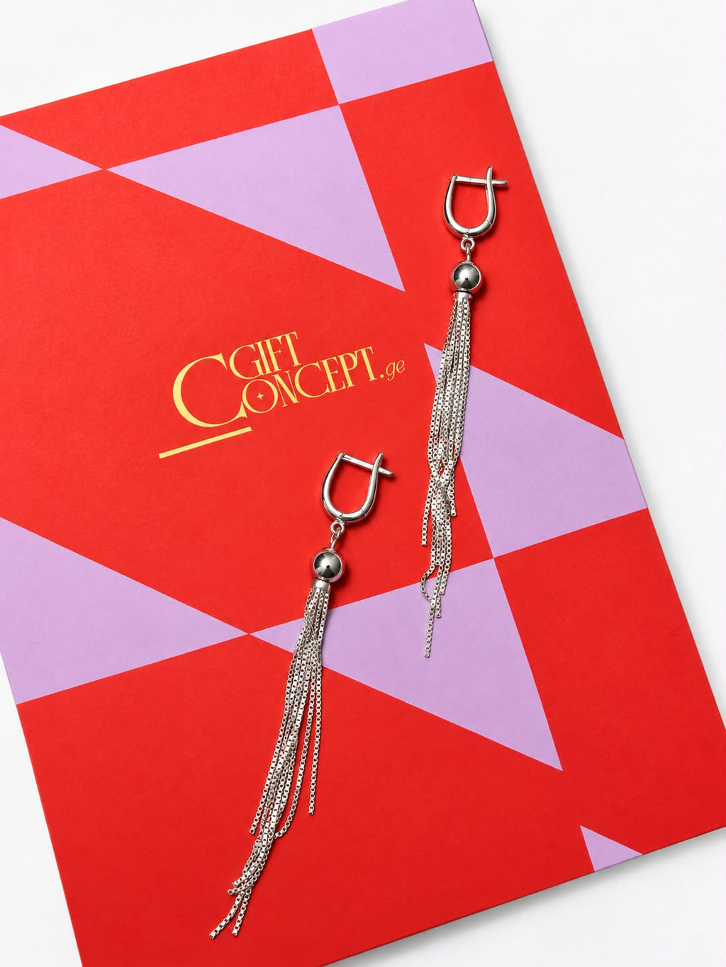 Ferragamo Signorina & Silver Earrings Gift Box for Her