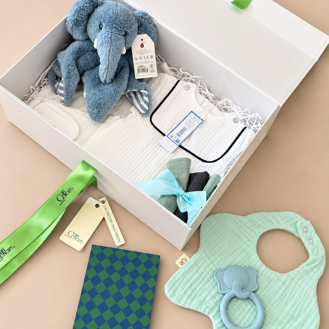 Signature Baby Boy Gift Box | Jacadi Paris & Newborn Essentials