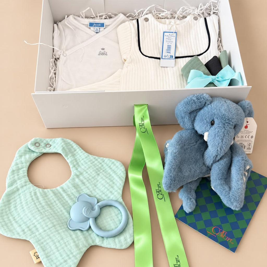 Signature Baby Boy Gift Box | Jacadi Paris & Newborn Essentials