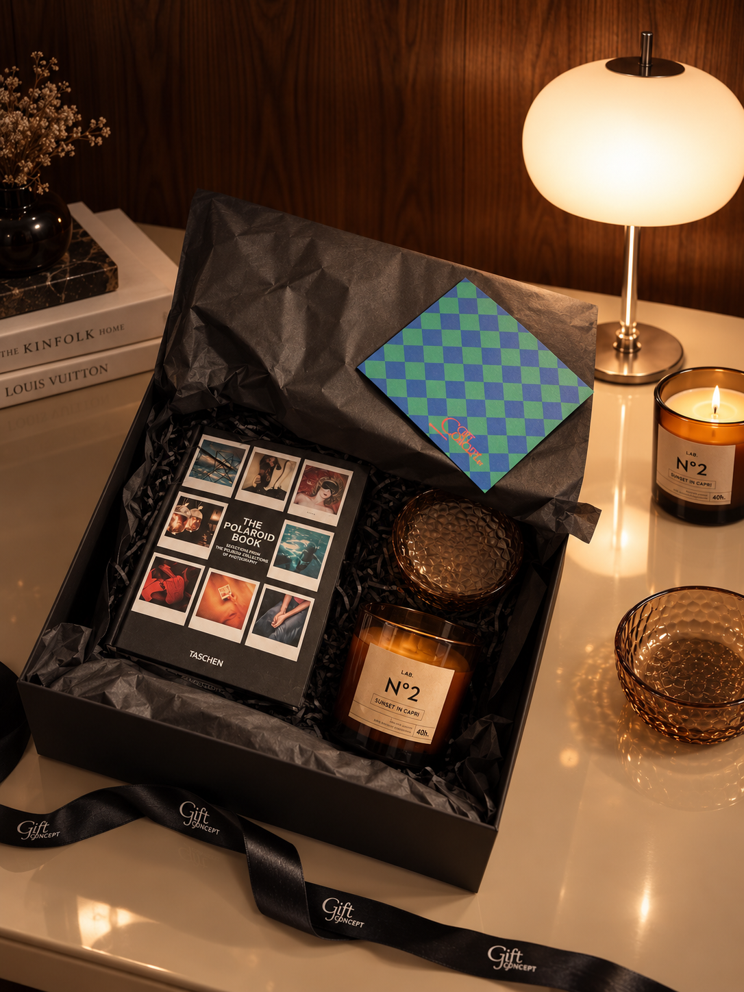  სასაჩუქრე ნაკრები "Vintage Polaroid Mood Box"