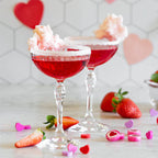 Premium Cocktail Gift Set - Bormioli Italian Glassware & Kikkerland Shaker