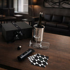 ფრანგული ღვინისა და აქსესუარების ნაკრები - საჩუქარი ღვინის მოყვარულთათვის