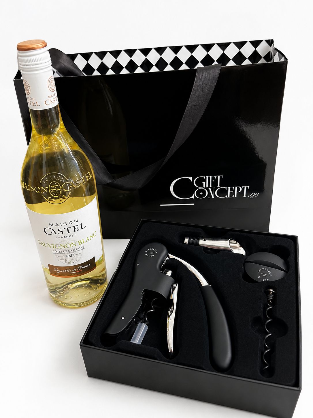 Premium Wine Gift Set – Maison Castel & L’Atelier du Vin