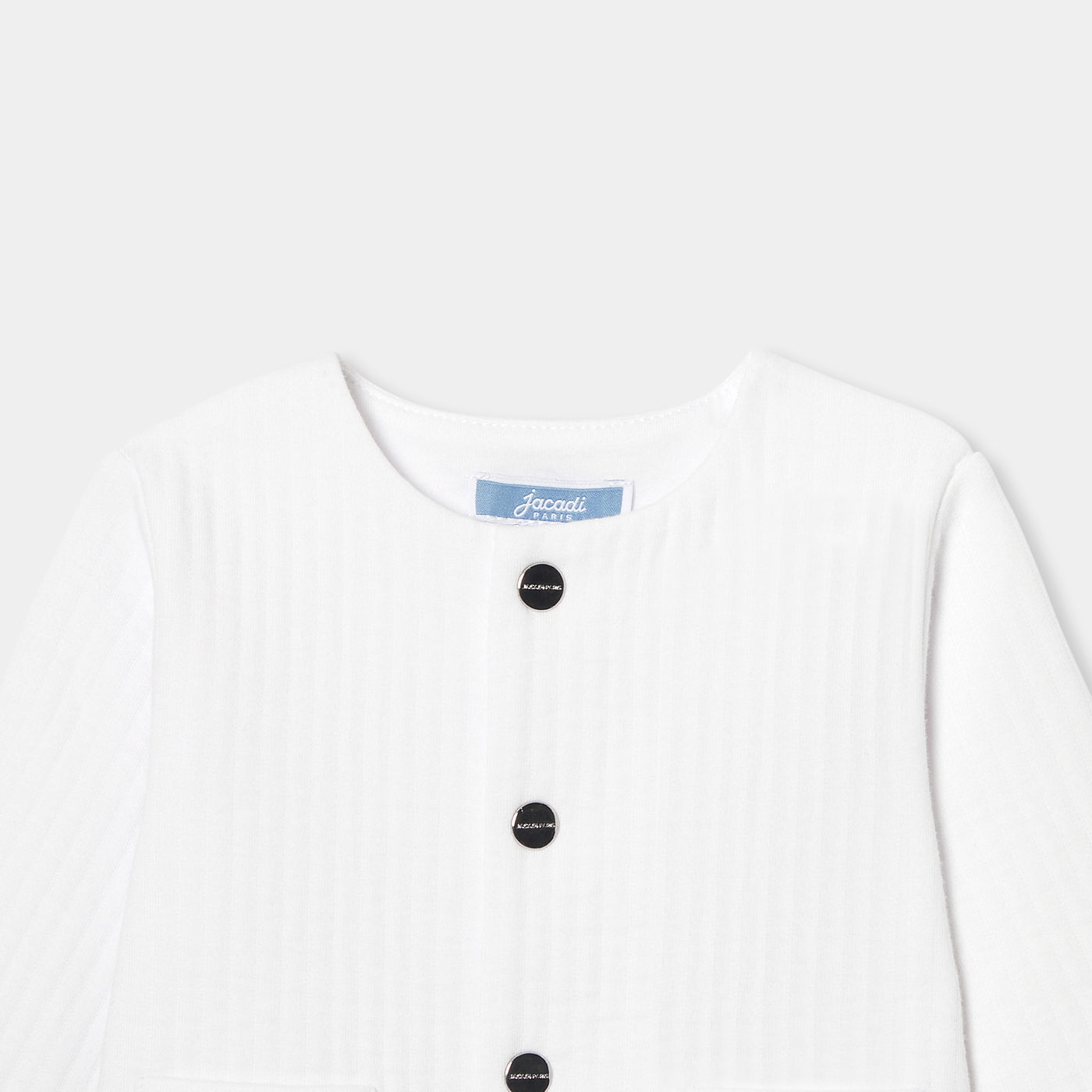 პრემიუმ სასაჩუქრე ნაკრები ახალშობილისთვის: სმარტ ვიდეო ძიძა და Jacadi Paris